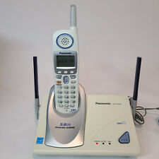 Panasonic KX-TG5050W 5.8 GHz Digital Cordless Phone White Call Waiting Caller ID