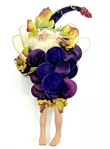 Mark Roberts Fruit Fairy Grapes Limited Edition 10" - Picture 1 of 9