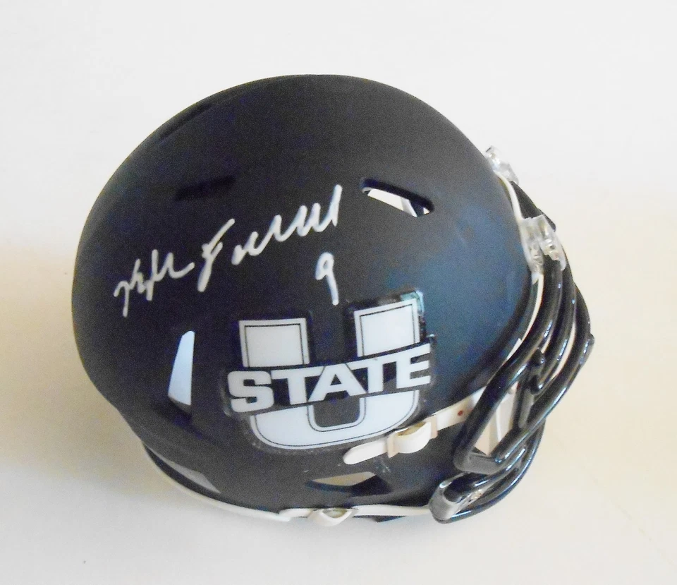 Kyler Fackrell Signed Utah State Aggies Mini Helmet w/COA - Image 1 of 1