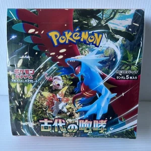 ANCIENT ROAR Pokemon Card Scarlet & Violet Booster Box sv4K Sealed Japaanese - Foto 1 di 5