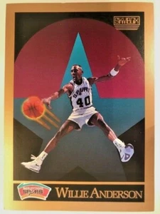NBA - 1990-91 Skybox Basketball Willie Anderson - Spurs - Picture 1 of 2