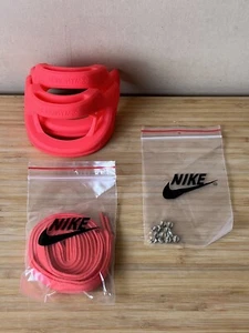 Nike Acronym 3D Printed Red Screw On Heel Clips - Picture 1 of 5