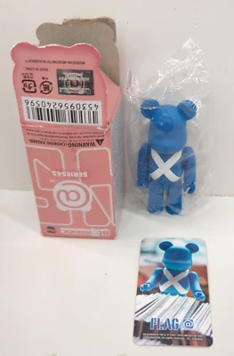 Medicom Bearbrick 100% Serie 45 Bandera Escocia Sellada con Caja y Tarjeta Foto 1 de 4