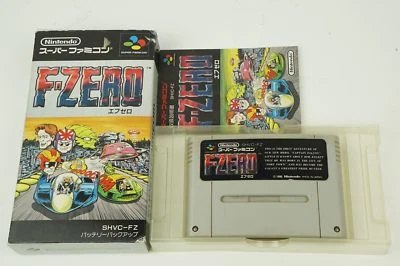 F-Zero SNES Nintendo Super Famicom Box From Japan - Image 1 of 2