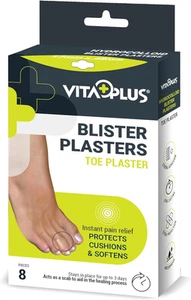 Scholl Toe Blister Plasters 1 Pack ( 17x48mm, 8's ) BRAND NEW BOXED - Picture 1 of 12
