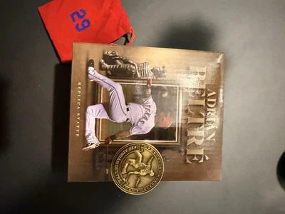Adrián Beltré Texas Rangers Bobblehead Estatua Sorteo SGA Con Moneda de Coleccionistas Foto 1 de 2