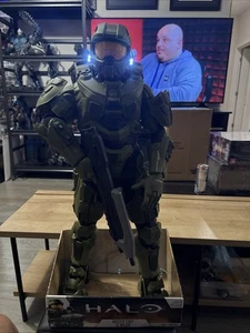 Halo 31'' Master Chief Actionfigur Jakks Pacific Large Neu Custom LEDs - Bild 1 von 8