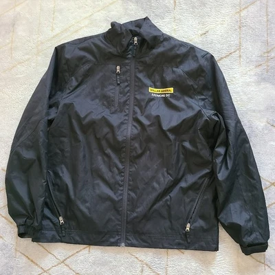 Port Authority Jacket Dollar General Ardmore DC Black Windbreaker Men’s L Zip - Image 1 of 4