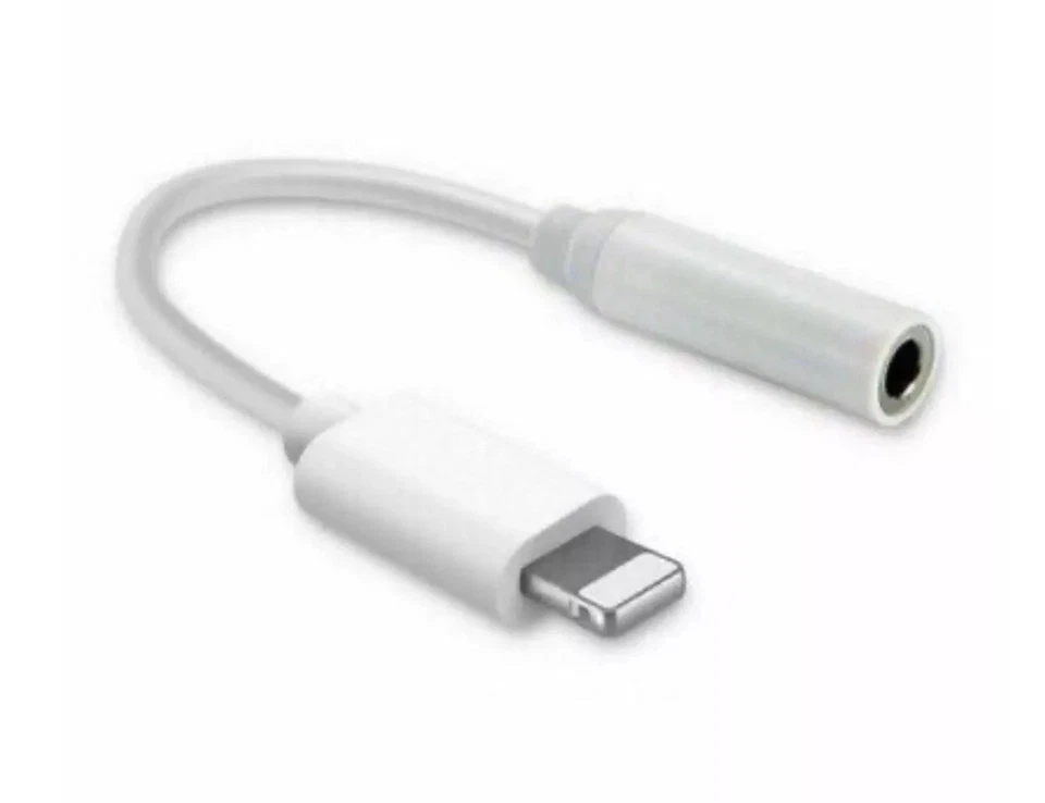Audio Aux für iPhone Adapter auf Klinke Kabel Kopfhörer Stecker Jack Dongle IOS - Bild 1 von 1