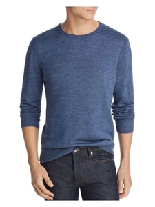 Designer Brand Mens Blue Heather Long Sleeve Crew Neck Sweater XXL - Picture 1 of 3