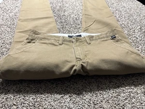 VANS SKATEBOARD BROWN CHINO MEN'S PANTS 30X30 - Picture 1 of 4
