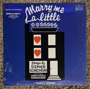 Sealed - MARRY ME A LITTLE - STEPHEN SOUNDHEIM - 1981 RCA ABL1-4159 LP Vinyl - Picture 1 of 2