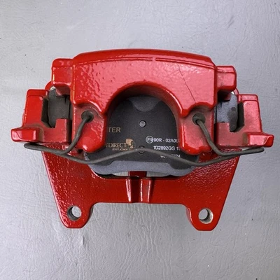 2017-2020 Jaguar F-Pace Rear Right Side Brake Caliper W/ Motor Red TESTED OEM - Image 1 of 4