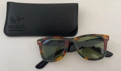 Occhiali da sole B&L Ray-Ban Wayfarer II, vintage anni '80, USA,🇺🇸, versione limitata  - Immagine 1 di 4