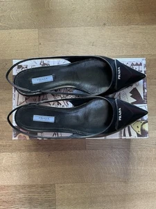 Ballerina Prada Slingback black | Nuove con scatola | Numero 39 - Imagen 1 de 10