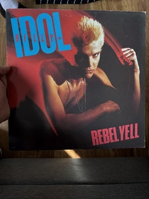 Billy Idol – Rebel Yell (1983 Chrysalis CHR 41450) Vinyl LP – Original Pressing - Image 1 of 4