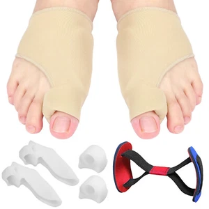 7pcs Bunion Corrector Set Bunion Relief Protector Sleeves Kit Toe M7T1 - Picture 1 of 11