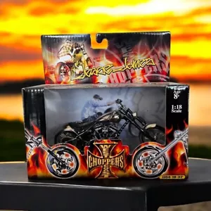 2004 Jesse James West Coast Choppers EL DIABLO SOFT TAIL 1:18 Motorcycle NIB - Picture 1 of 6