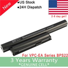 New VGP-BPS22 PCG-61315L Laptop Battery For Sony Vaio VGP-BPS22A VGP-BPL22 6Cell