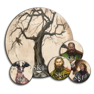 Das Schwarze Eye (DSA) - Juego de rotuladores acrílicos - Los reinos en disputa - Imagen 1 de 1