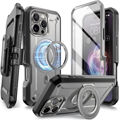 Funda SUPCASE MagSafe para iPhone 16 15 14 13 ProMax Grado Militar Cubierta Magnética Foto 1 de 4
