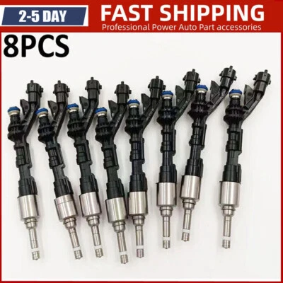 Inyector de combustible 8 piezas para Jaguar XF XJ XK y Land Rover LR4 Range Rover 0261500298 EE. UU. Foto 1 de 4