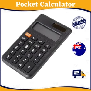 Solar Power Electronic Pocket Calculator Large Display Business School Office - Picture 1 of 8