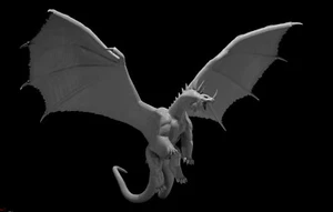 Crystal Greatwyrm para D&D Dungeons and Dragons Pathfinder DND Mini - Imagen 1 de 1