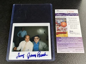 Johnny Bench Signed Kodak Instant Polaroid Photo Photograph JSA Autograph 1980s - Picture 1 of 5