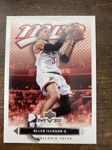 2003-04 Upper Deck MVP Allen Iverson #132 Philadelphia 76ers Basketball Card - Picture 1 of 4