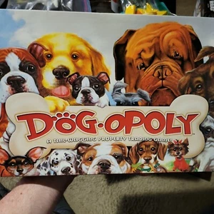 Dog-Opoly Dogopoly Board Game Monopoly Excellent Condition, Complete, Open Box - Picture 1 of 4