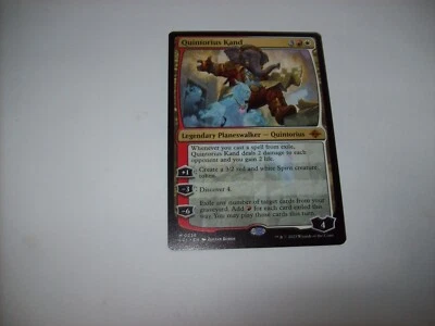 MTG Quintorius Kand The Lost Caverns of Ixalan NM Mythic Rare Free Shipping - Image 1 of 4