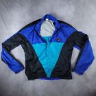 Vtg Bellwether Mens Cycling Jacket XL Nylon Ripstop Made In USA Color Block