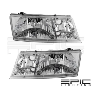 Fits 1998-02 Mercury Grand Marquis Headlights Headlamps Pair Left Right Set - Picture 1 of 5