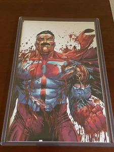INVINCIBLE #1 Omni-Man Virgin Tyler Kirkham Variant WhatNot Exclusive Image - Picture 1 of 6