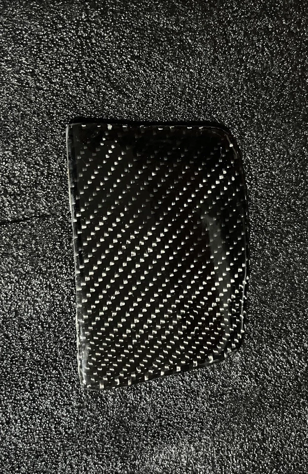 1992-2000 Lexus Sc300/Sc400 suporte para cubo acabamento de fibra de carbono sobreposição. - Imagem 1 de 4