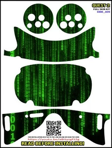 Code020 kit de piel envolvente completa que se adapta a Oculus Quest 2 con skins de controlador - Imagen 1 de 1