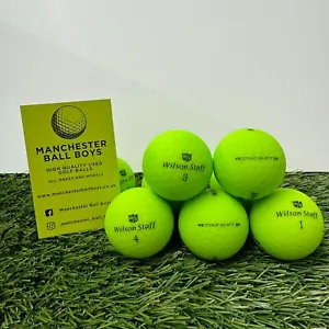 24 Wilson DX2 Soft Green Golf Balls 2 Dozen Pearl / A Grade - Picture 1 of 1