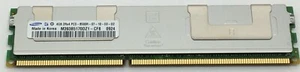Samsung 4GB 2Rx4 DDR3-1066 PC3-8500R REG ECC Server Memory M393B5170DZ1-CF8 - Picture 1 of 2