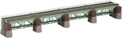 TOMIX N Gauge Kogami Bridge Set Green 3270 Railway Model Supplies - Image 1 of 4