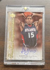 2007-08 Upper Deck NBA Premier PI-AH Al Horford Inscriptions RC Auto 9/25 Hawks