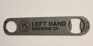 Left Hand Brewing Co Metal Premium Bottle Opener, NEW - Picture 1 of 2