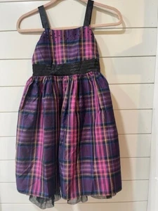 Children’s Place Size 10 Sleeveless Plaid Dress - Picture 1 of 3