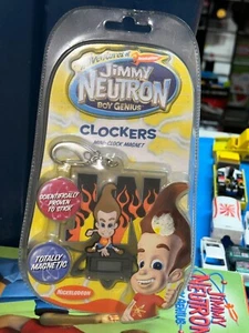 MINI IMÁN RELOJ NICKELODEON Jimmy Neutron Boy Genius RELOJES DE COLECCIÓN NUEVO RARO - Imagen 1 de 2