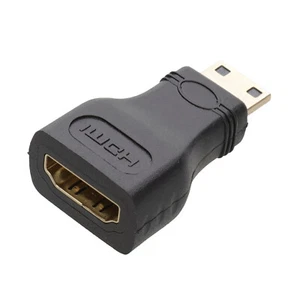 Female HDMI To Male MINI HDMI Camera/Tablet/Dashcam Adapter Changer [002085] - Afbeelding 1 van 4
