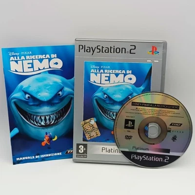 Alla Ricerca Di Nemo Ps2 Gioco Disney Playstation 2 Per Bambini e Famiglia Pal - Immagine 1 di 4