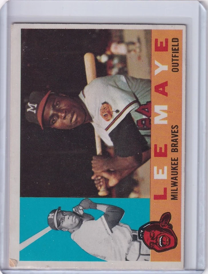 1960 Topps #246 Lee Maye - Milwaukee Braves RC - Image 1 of 1