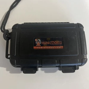Huni Badger Kit portable smoke rig OG Black -CASE ONLY - Picture 1 of 3
