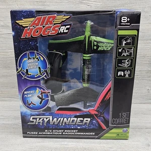 Air Hogs RC Skywinder Stunt Rocket Brand New Black Green NOS Indoor Use - Picture 1 of 10