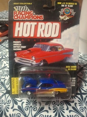 Racing Champions 1997 Hot Rod Magazine  70 Chevelle SS 1 Of 19997 - Image 1 of 4